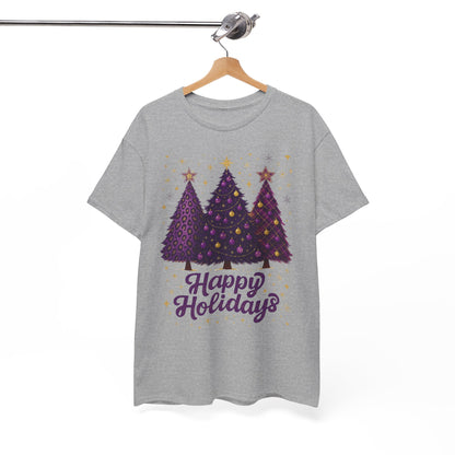 Christmas Tree Unisex Tee - Happy Holidays Design