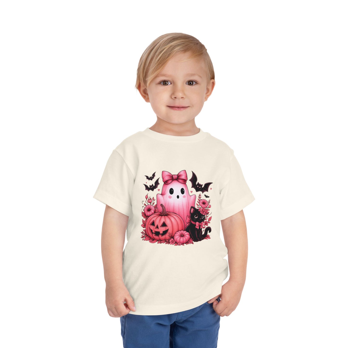 Toddler Spooky Ghost Halloween Tee