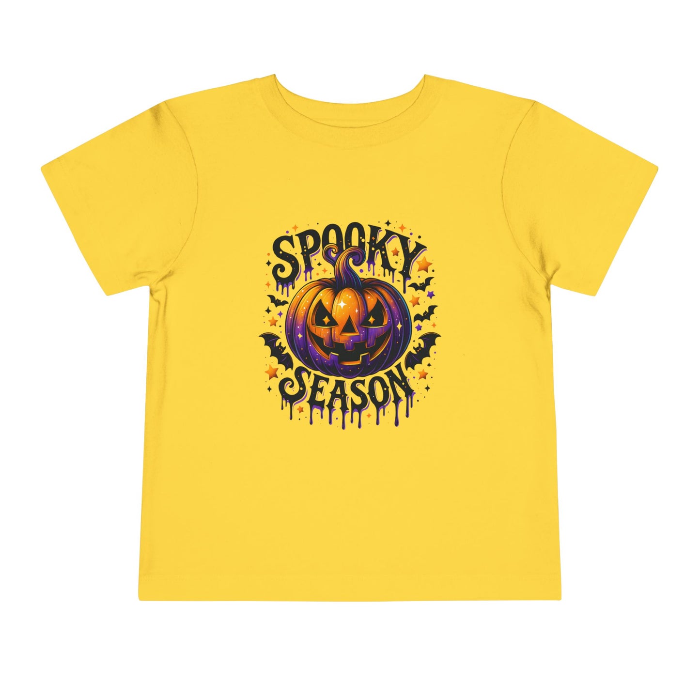 Spooky Season Jack-o'-Lantern Toddler Tee