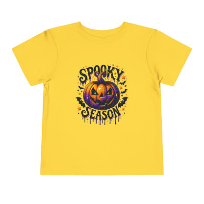 Spooky Season Jack-o'-Lantern Toddler Tee