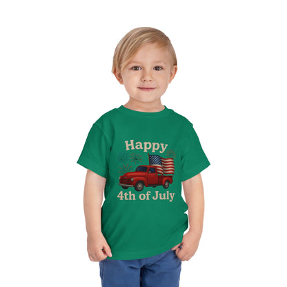 4th of July Truck Tee - Happy Independence Day!