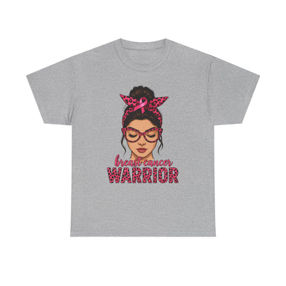 Breast Cancer Warrior Tee - Pink Ribbon Support