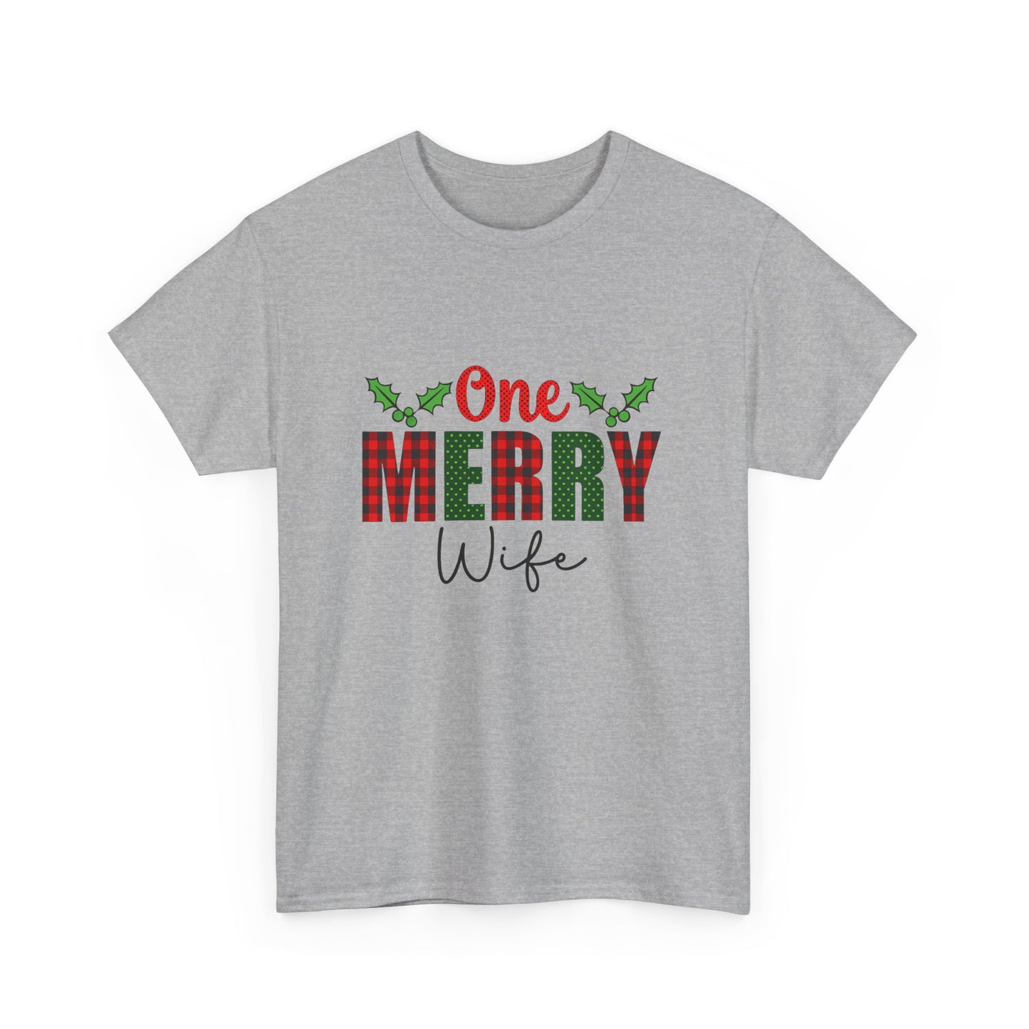 One Merry Wife Christmas Tee