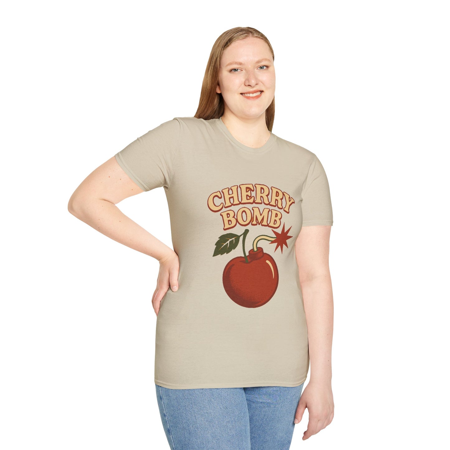 Cherry Bomb Soft Style T-Shirt for Women