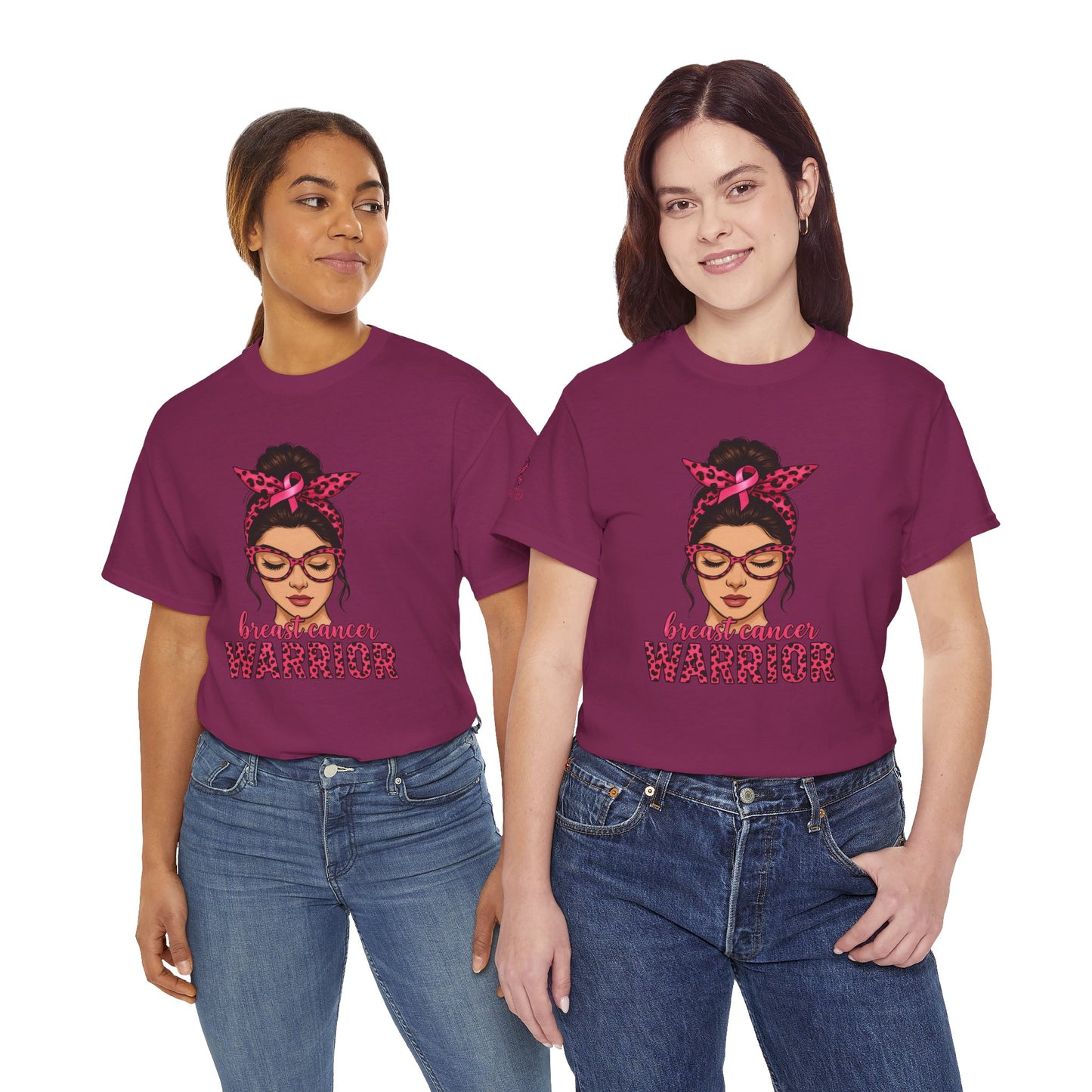 Breast Cancer Warrior Tee, Inspirational T-Shirt for Survivors, Supportive Gift for Cancer Awareness Events, Unisex Cotton Top, [...]