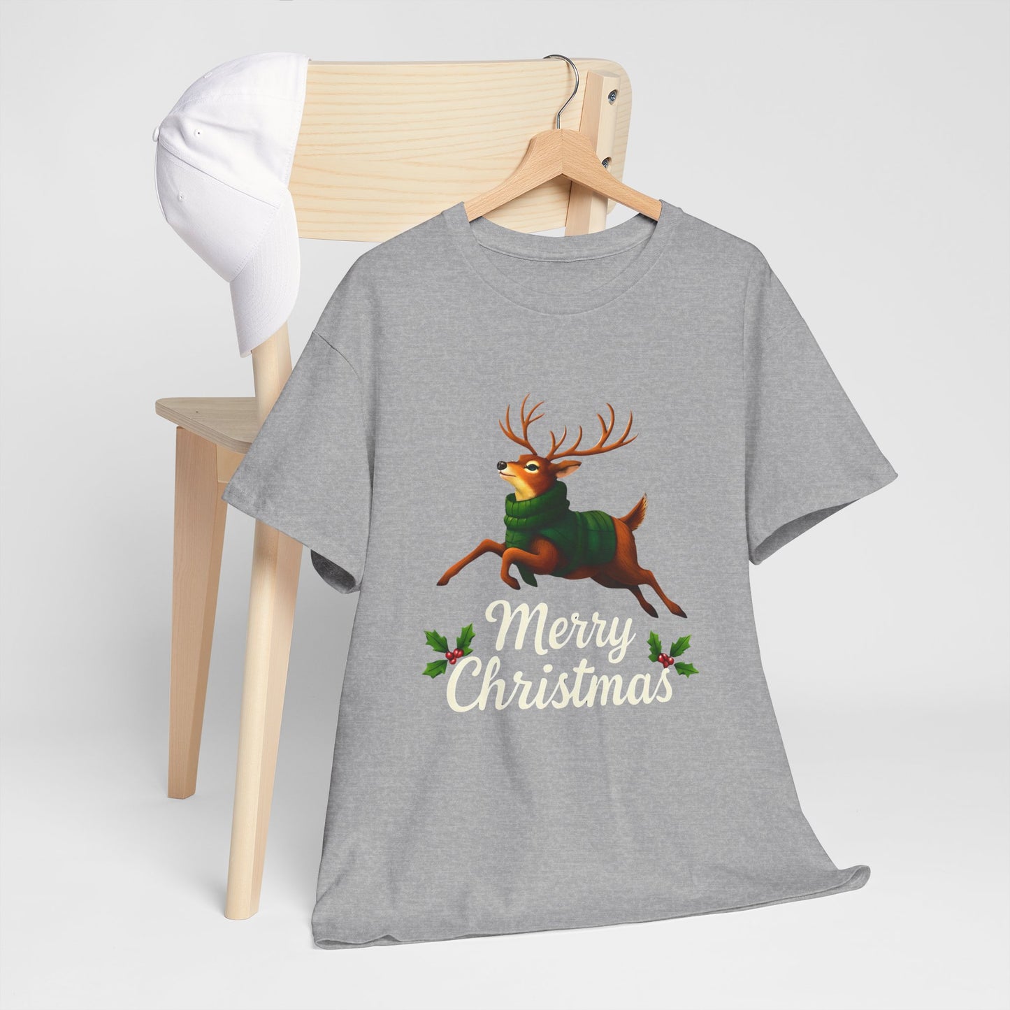 Merry Christmas Reindeer Tee