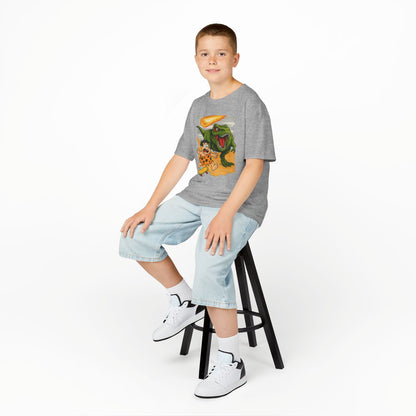 Dino Adventure Kids Tee - Fun Dinosaur Graphic Shirt, Boys T-Shirt, Playful Kids Apparel, Birthday Gift, Summer Wear