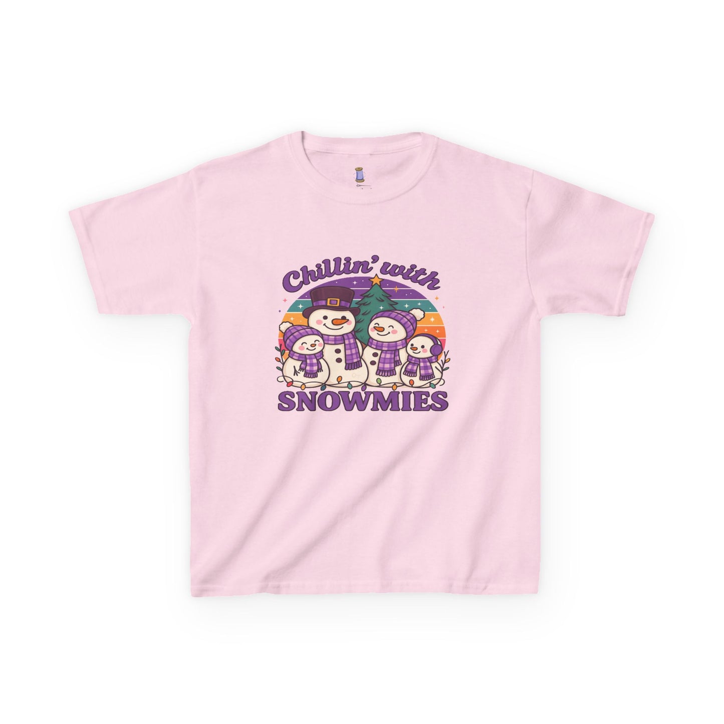 Kids Snowman Tee, Fun Winter T-Shirt, Holiday Gift for Kids, Christmas Apparel, Cute Snowmies Design, Cozy Cotton Tee
