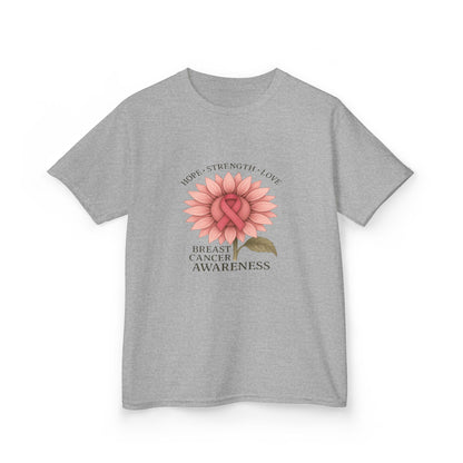 Breast Cancer Awareness Dino Tee - Hope, Strength, Love