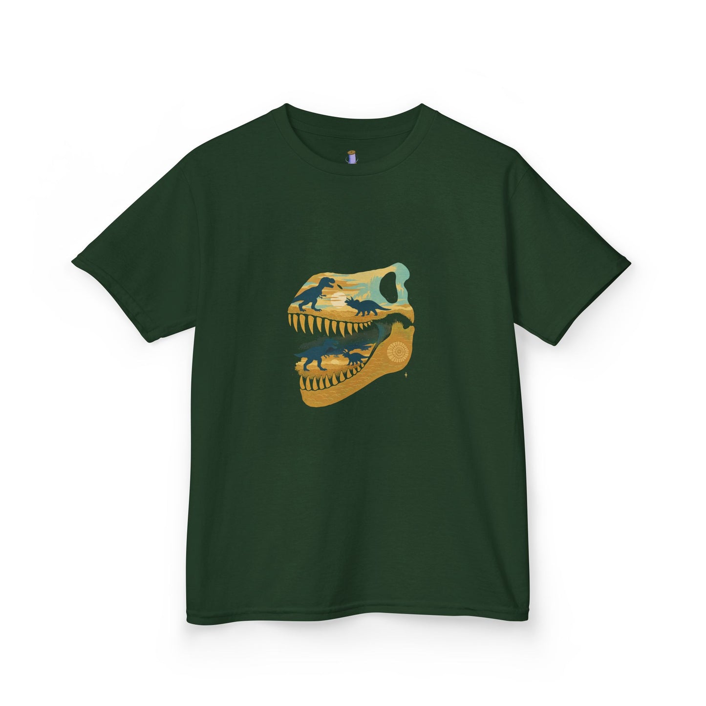Dinosaur Skull Kids Tee, Fun T-Shirt for Boys and Girls, Playful Birthday Gift, Perfect for Dino Lovers, Paleontology Inspired Design
