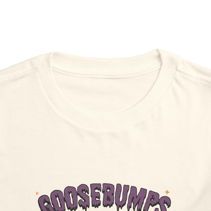 Goosebumps Halloween Toddler Tee - Funny Spooky Xmas
