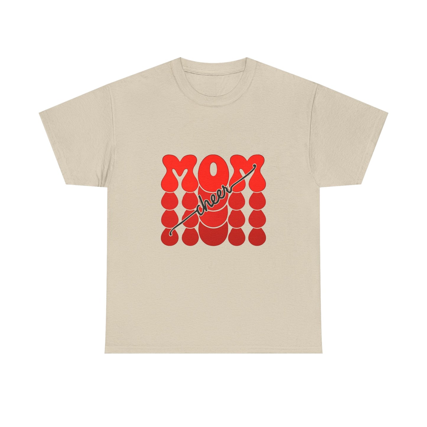 Retro Mom Cheer Tee – Bold Support & Spirit Shirt