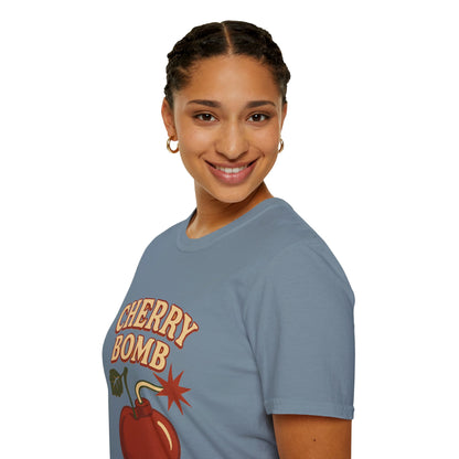 Cherry Bomb Soft Style T-Shirt for Women