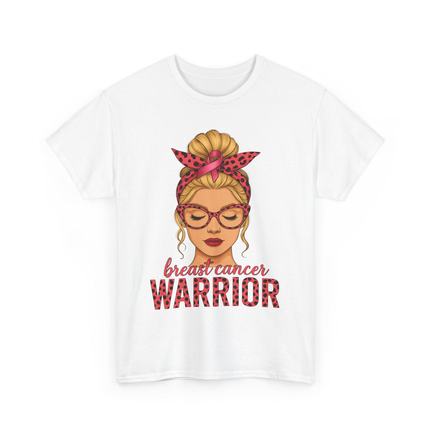 Breast Cancer Warrior Tee - Pink Ribbon Support