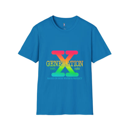 Retro Generation X T-Shirt | Vintage Style Tee, Unisex Gift, Nostalgia Apparel, 80s 90s Fashion, Graphic Tee