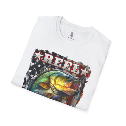 Camiseta de pesca para papá | Camiseta unisex de estilo suave para el Día del Padre, regalo de cumpleaños, aventura al aire libre, entusiastas de la pesca, ropa informal