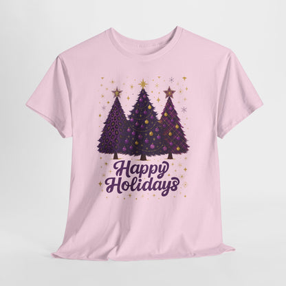 Christmas Tree Unisex Tee - Happy Holidays Design