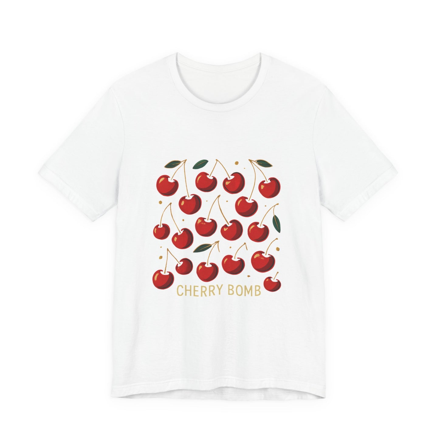 Cherry Bomb Tee — Cute Retro Cherries Graphic T-Shirt