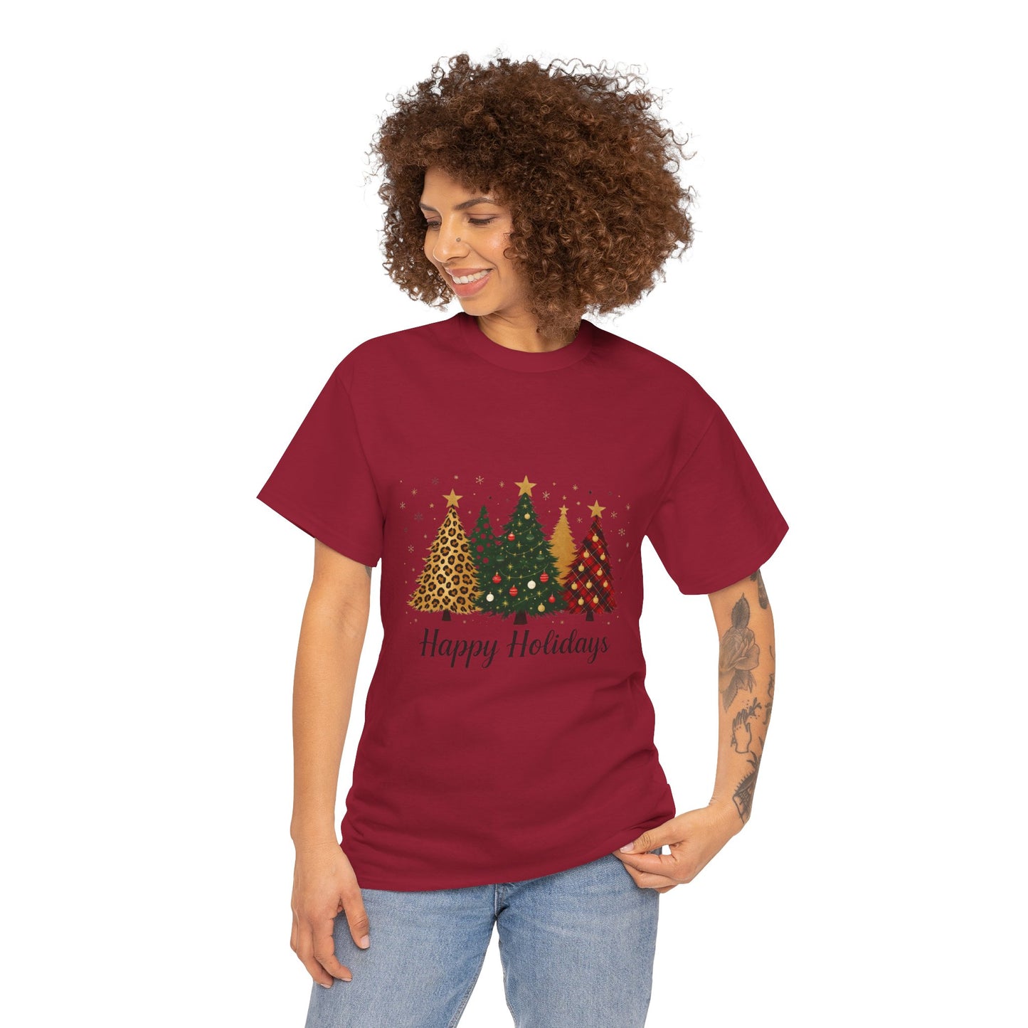 Happy Holidays Trees Tee