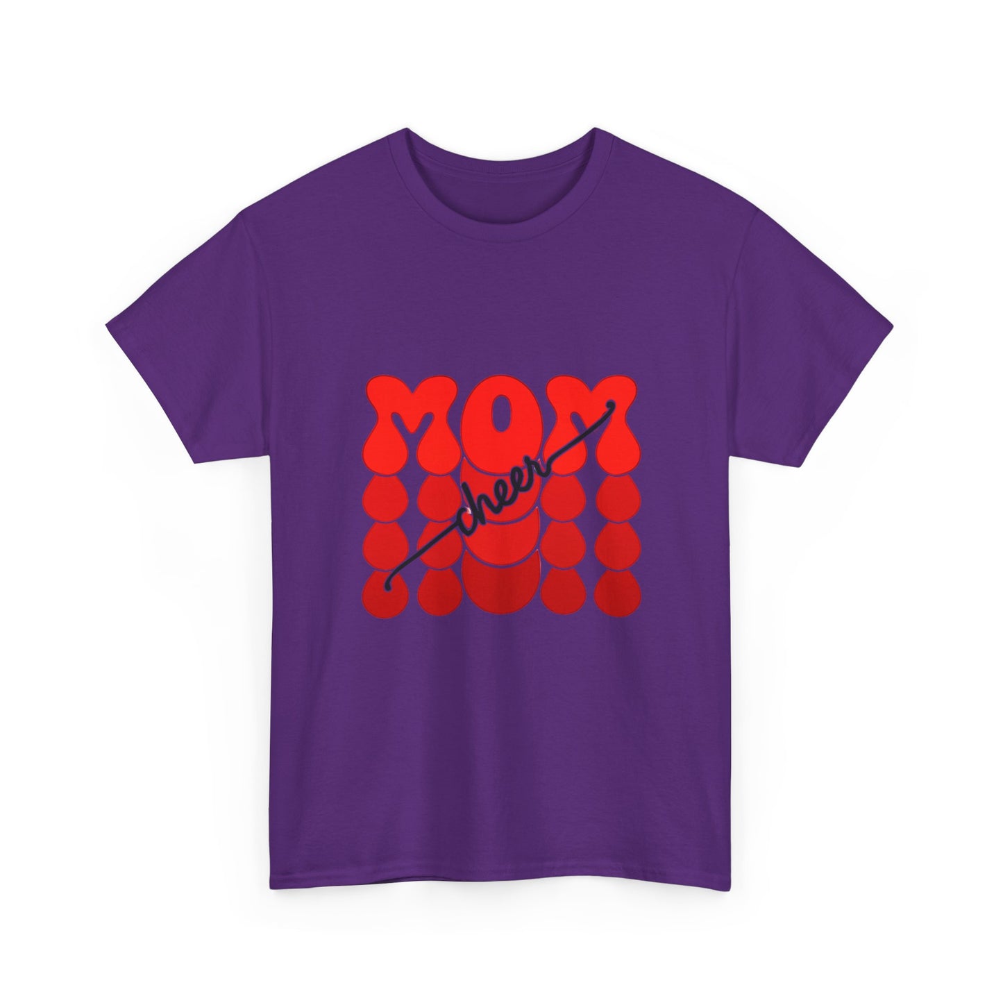 Retro Mom Cheer Tee – Bold Support & Spirit Shirt