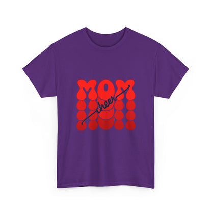 Retro Mom Cheer Tee – Bold Support & Spirit Shirt