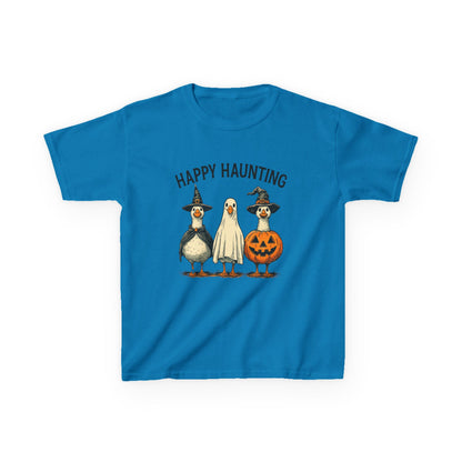 Happy Haunting Goose Halloween Kids Tee