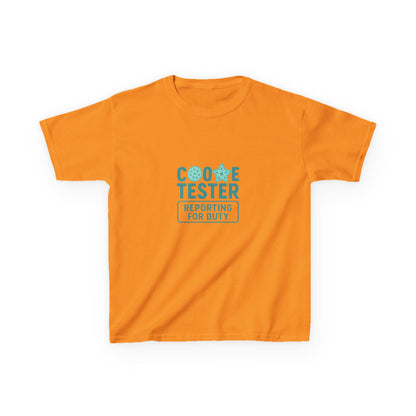 Cookie Tester Dinosaur Christmas Kids Tee