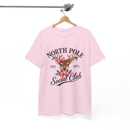 North Pole Social Club Reindeer Tee