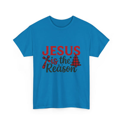 Jesus is the Reason Christmas Tee - Faith-Based Holiday Gift
