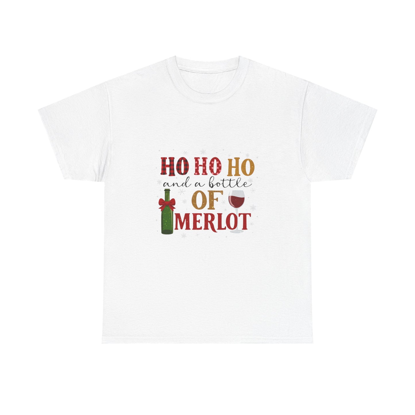Ho Ho Ho Merlot Christmas Tee