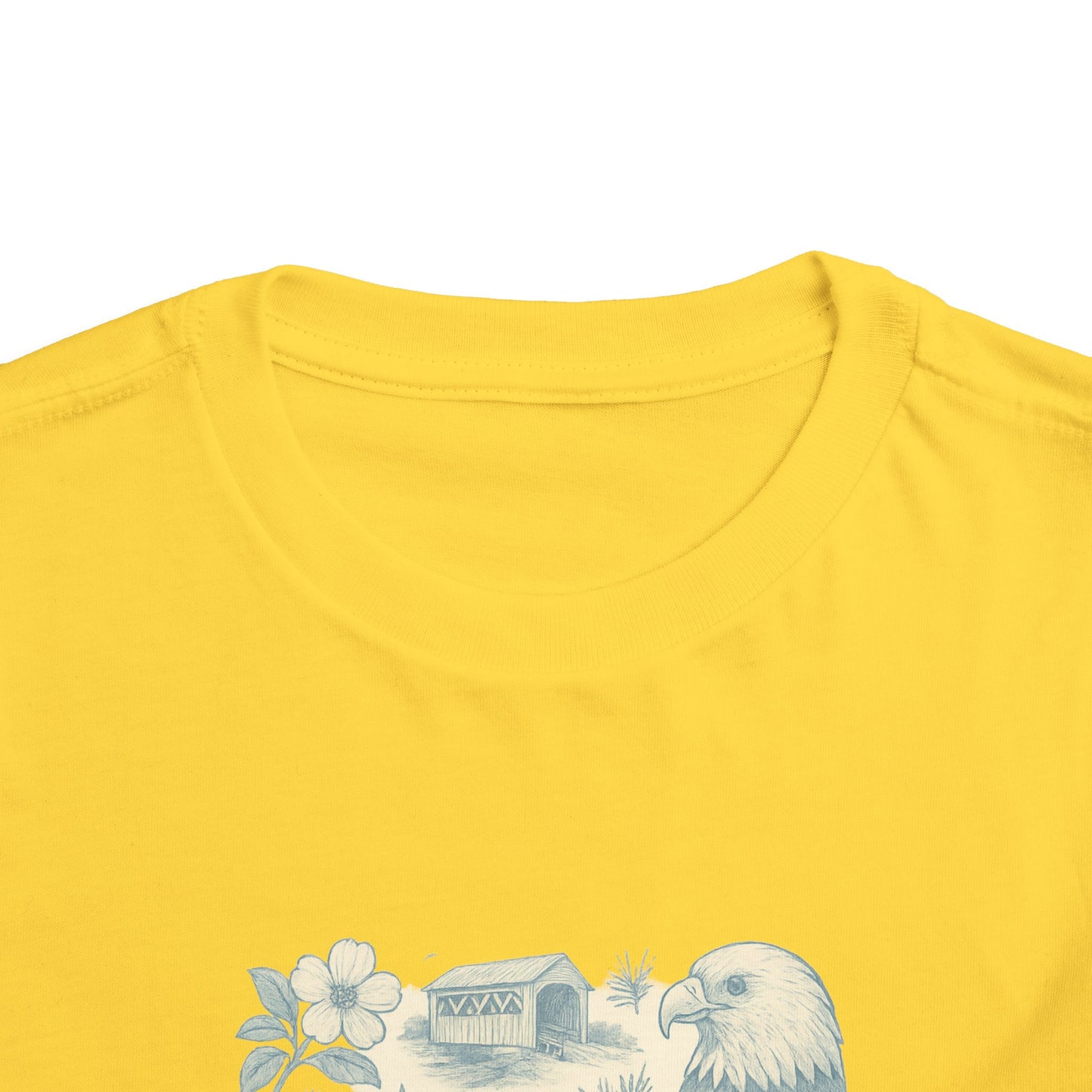 Toddler Tee - NC Landmarks Vintage First in Flight Design