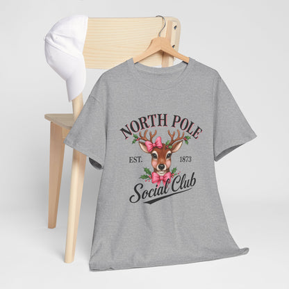 North Pole Social Club Reindeer Tee