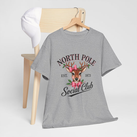North Pole Social Club Reindeer Tee