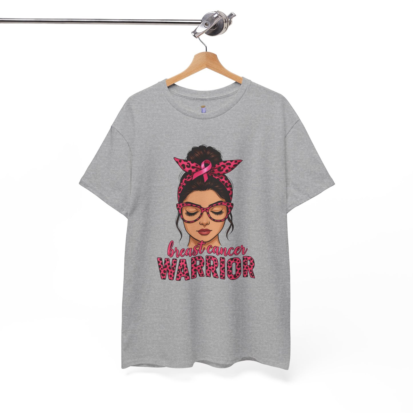 Breast Cancer Warrior Tee, Inspirational T-Shirt for Survivors, Supportive Gift for Cancer Awareness Events, Unisex Cotton Top, [...]