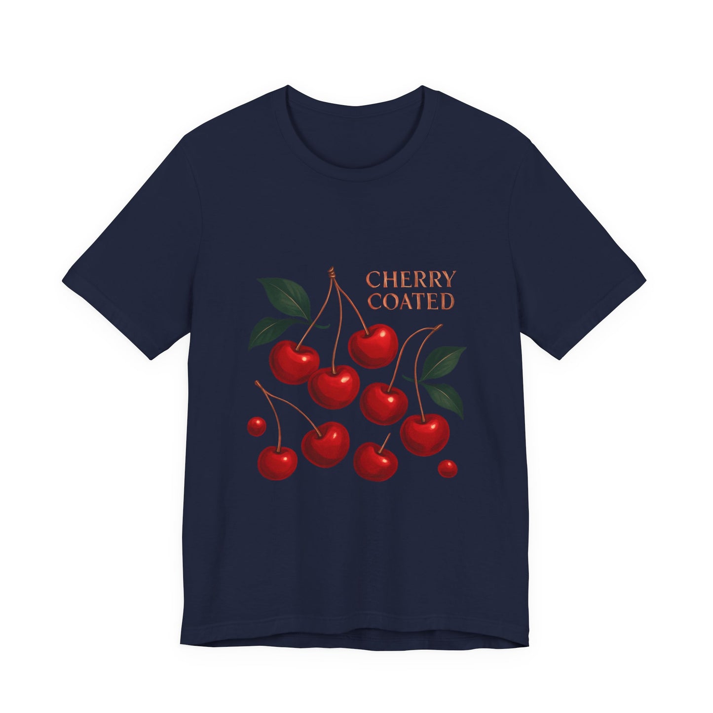 Cherry Coated Tee — Vintage Cherry Graphic T-Shirt