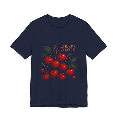Cherry Coated Tee — Vintage Cherry Graphic T-Shirt