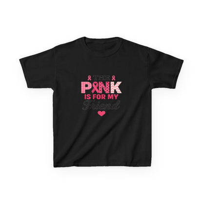 Pink Ribbon Dinosaur Christmas Tee - For My Friend