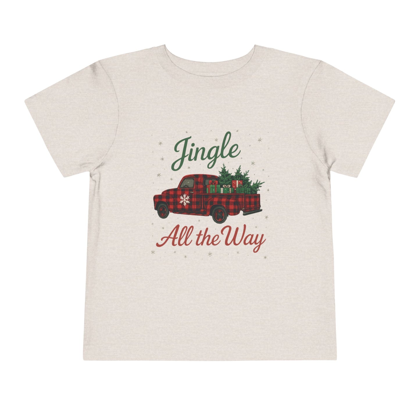 Jingle All the Way Toddler Christmas Tee