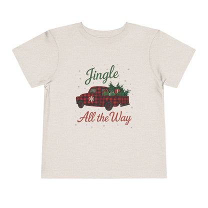 Jingle All the Way Toddler Christmas Tee