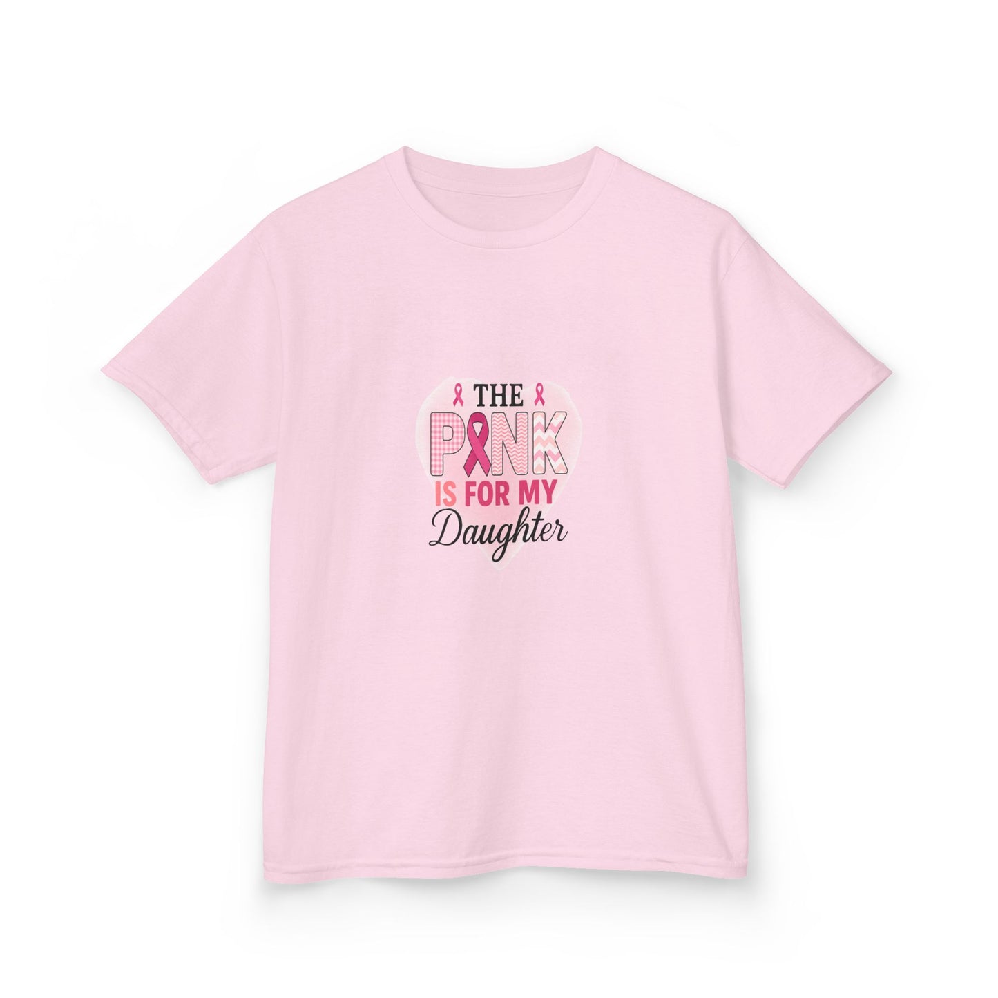 Pink Dinosaur Daughter Tee - Breast Cancer Awareness