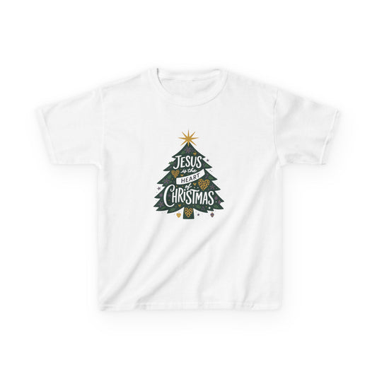 Jesus is the Heart of Christmas Dino Tee