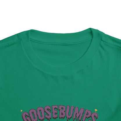 Goosebumps Halloween Toddler Tee - Funny Spooky Xmas