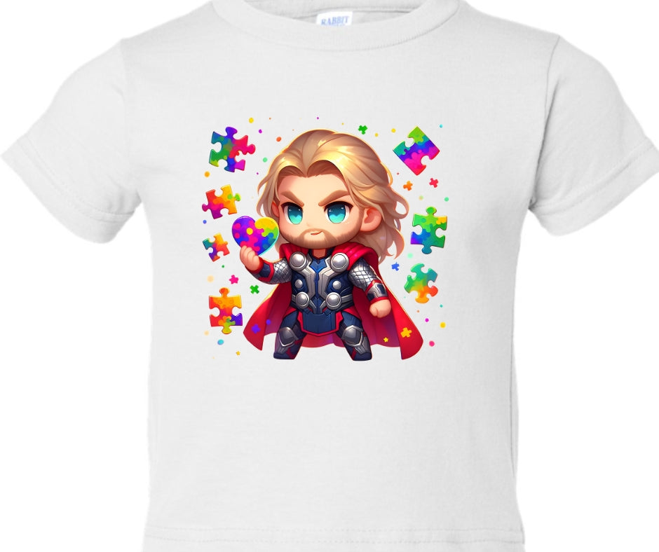 Thor Autism Kid T-Shirt