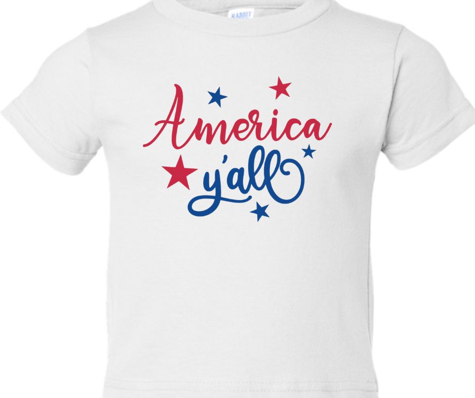 America Y' All Kid T-Shirt