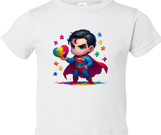 Superman Autism Kid T-Shirt