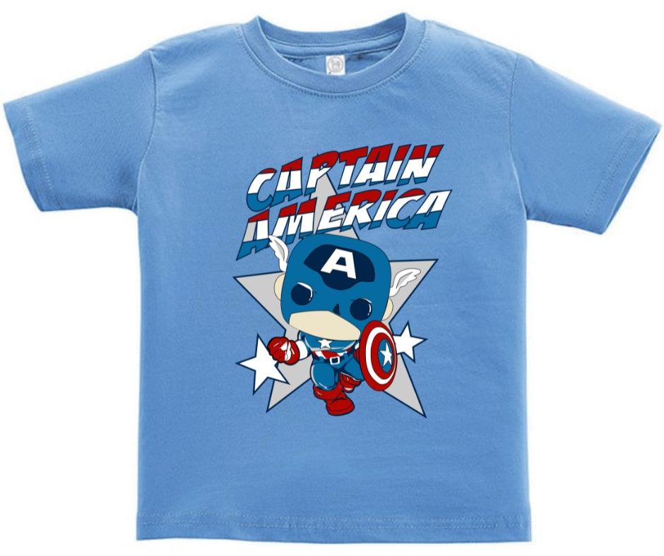 Cap America Kid T- Shirts