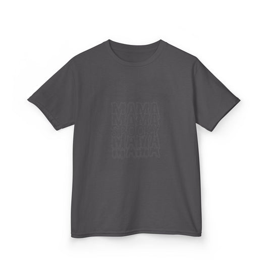 Spooky Mama Dinosaur Kids Tee - Halloween Fun