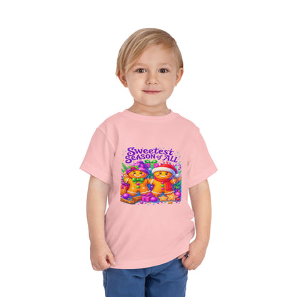Sweetest Season Gingerbread Christmas Toddler Tee