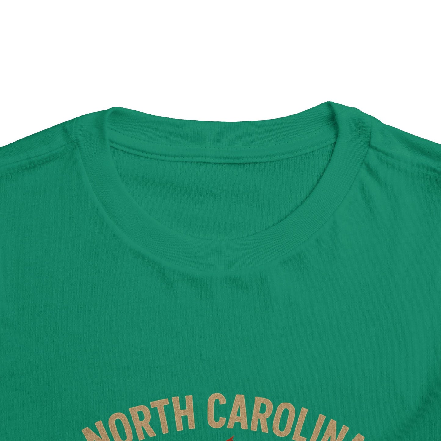 Toddler Tee - NC Cardinal and Dogwood Flower Design