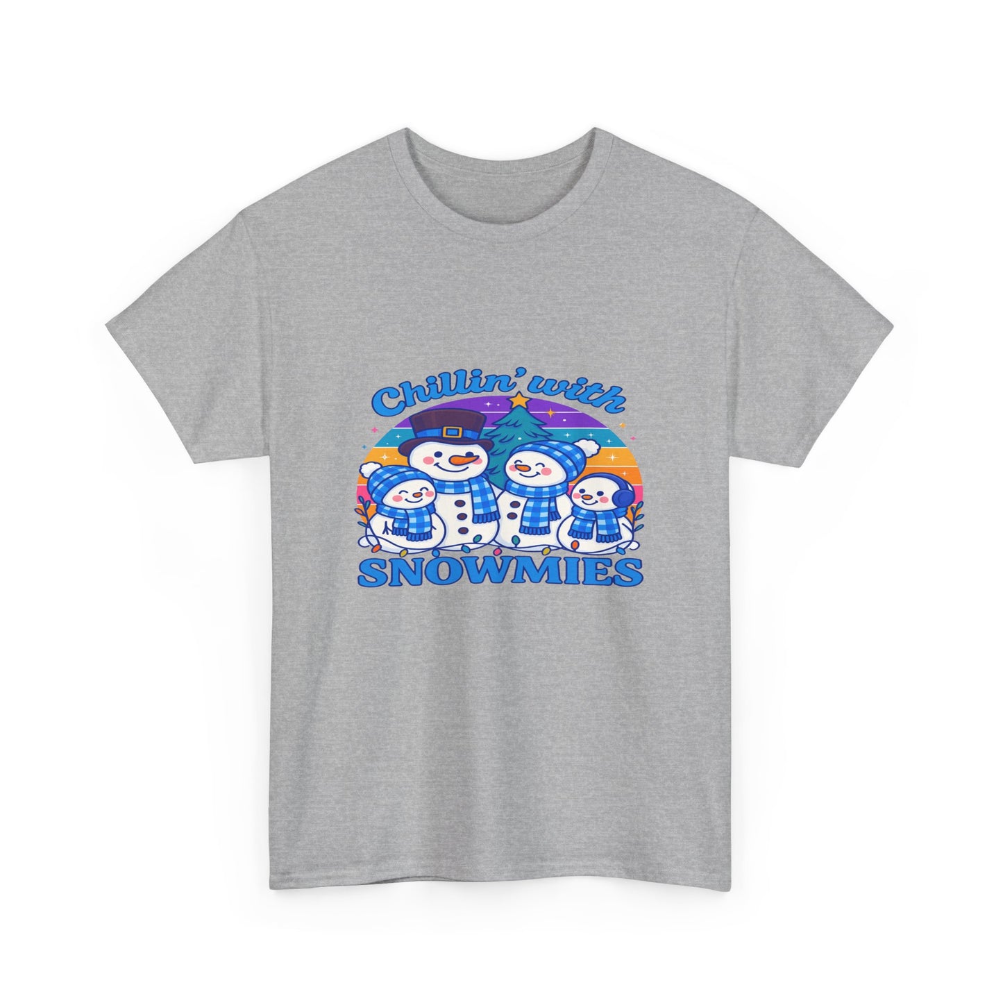 Snowman Family Tee - Chillin with my SNOWMIES